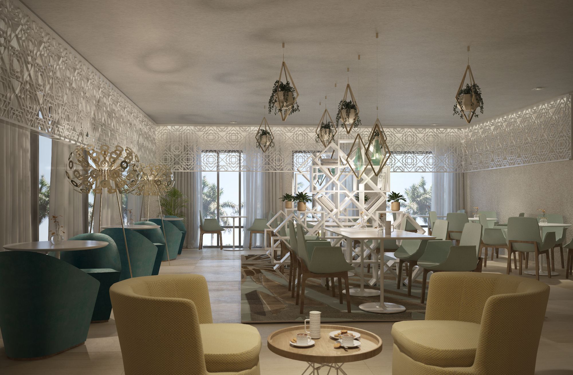 Tilal Jabal Al Kabah Hotel Meca Exterior foto The interior of the restaurant